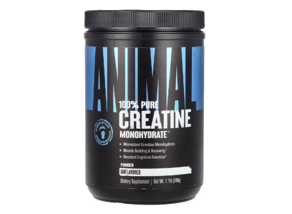 Animal, 100% reines Kreatinmonohydrate™ Pulver, geschmacksneutral, 500 g