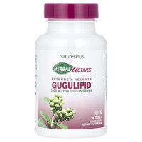 NaturesPlus, Herbal Actives, Gugulipid®, verlängerte Freisetzung, 1.000 mg, 30 Tabletten