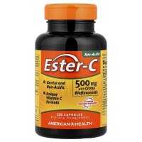 American Health, Ester-C® mit Zitrus-Bioflavonoiden, 120 Kapseln