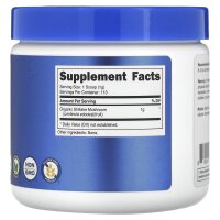 Nutricost, 100% Bio-Shiitake-Pilz, geschmacksneutral, 113 g