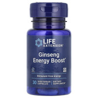 Life Extension, Energie-Boost mit Ginseng, 30 pflanzliche Kapseln
