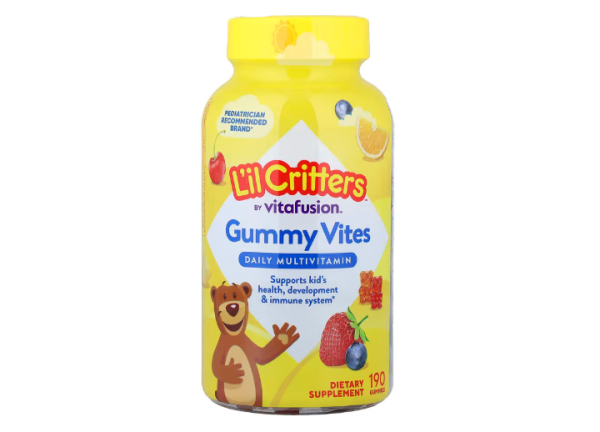 Lil Critters, Gummy Vites Daily Multivitamin, tägliches Multivitaminpräparat, 190 Fruchtgummis