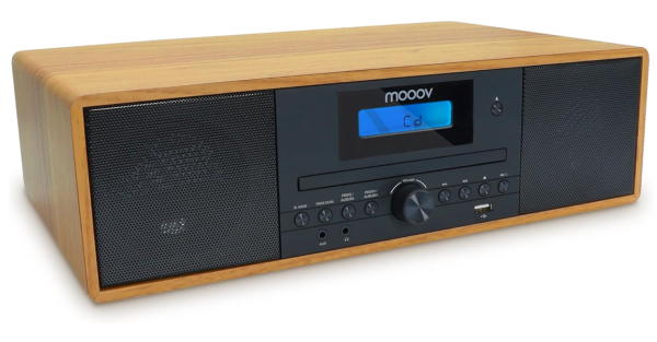 MOOOV 477380 Kabelloses Micro-HiFi-Anlage CD-Player FM-Radio BITTE LESEN