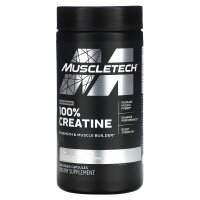 MuscleTech, Platinum 100% Kreatin, 100 pflanzliche Kapseln (1,25 g pro Kapsel)