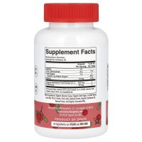 MaryRuths, Bio-Cranberry-Fruchtgummis mit D-Mannose, 60 Fruchtgummis