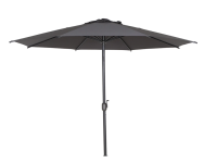 Siena Garden Marktschirm Ø 300 cm Anthrazit mit...