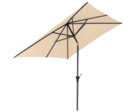 Mittelstockschirm Sonnenschirm Siena Garden Avio 250 x 200 x 238 cm Polyester