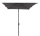 Siena Garden Marktschirm 200 cm x 300 cm Anthrazit Kurbelmechanik Sonnenschirm