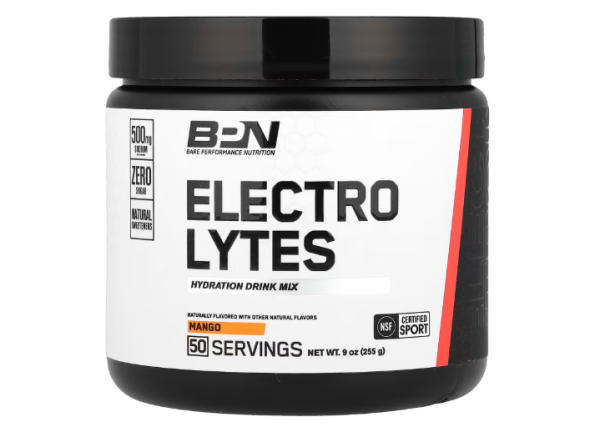 BPN, Electrolytes, Hydration Drink Mix, feuchtigkeitsspendende Trinkmischung, Mango, 255 g