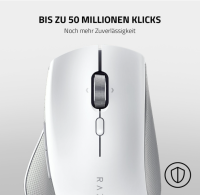 Razer Pro Click Gaming Maus Dual Wireless 16.000 DPI - Weiß