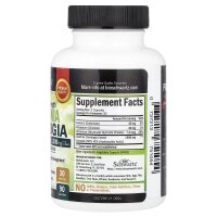 BioSchwartz, Garcinia Cambogia, Malabar-Tamarinde, maximale Stärke, 90 Kapseln