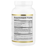 California Gold Nutrition, Calcium Algen, Vitamin D3, Magnesium, 180 Tabletten
