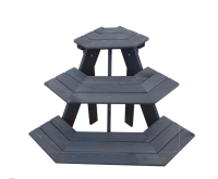 Promex Blumentreppe Anja Eckelement, anthrazit