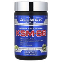 ALLMAX, Essentials, Ashwagandha KSM-66®, 60 Kapseln...