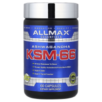 ALLMAX, Essentials, Ashwagandha KSM-66®, 60 Kapseln...