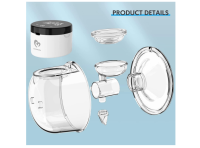 2x Bellababy Elektrische Milchpumpe, tragbar, elektrische Milchpumpe NEUWARE