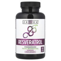 Zhou Nutrition, Resveratrol, 60 pflanzliche Kapseln - DE Versand via DHL