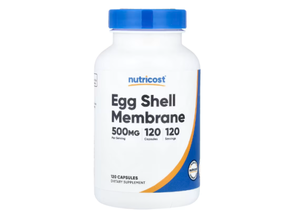 Nutricost, Egg Shell Membrane, Eierschalenmembran, 500 mg, 120 Kapseln