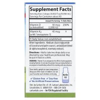 Carlson, Super Daily® Vitamin D3 + K2, 50 mcg (2.000 IU) und 45 mcg, 2,54 ml