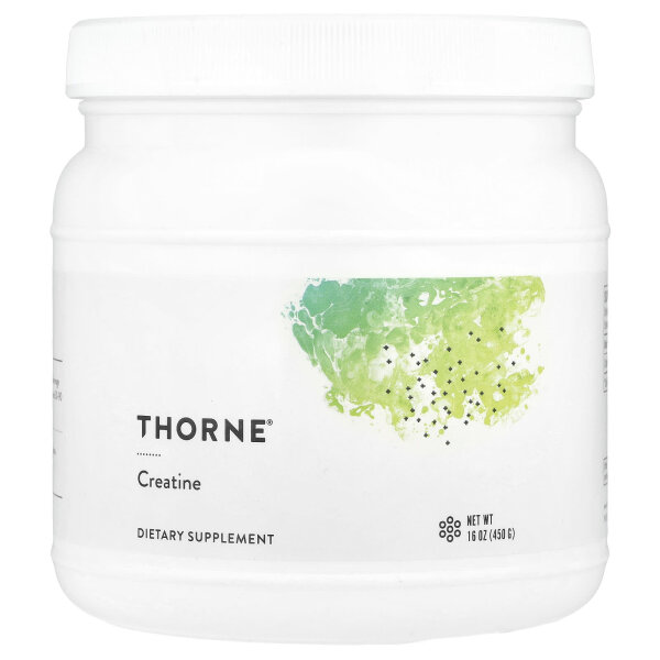 Thorne, Kreatin, Kreatinmonohydrat, 450 g - DE Versand via DHL