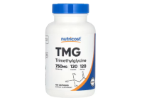 Nutricost, TMG (Trimethylglycin), 750 mg, 120 Kapseln