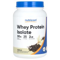 Nutricost, Whey Protein Isolate, Molkenproteinisolat,...