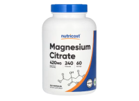 Nutricost, Magnesium Citrate, Magnesiumcitrat, 240...