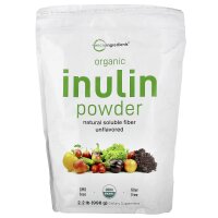 Micro Ingredients, Bio-Inulinpulver, geschmacksneutral, 998 g