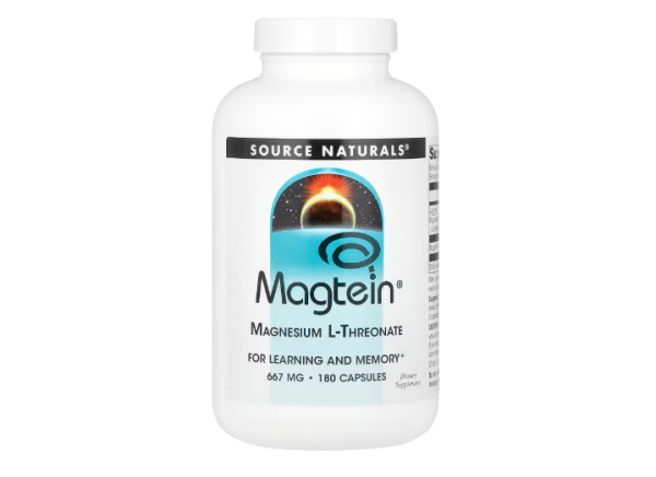 Source Naturals, Magtein®, Magnesium-L-Threonat, 180 Kapseln