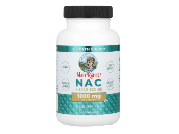 MaryRuths, NAC, 120 Kapseln (500 mg pro Kapsel) - DE Versand via DHL