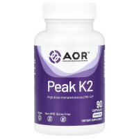 Advanced Orthomolecular Research AOR, Peak K2, 90...