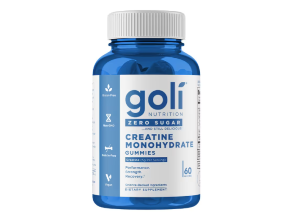 Goli Nutrition, Kreatinmonohydrat-Fruchtgummis, 60 Fruchtgummis
