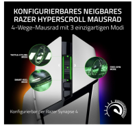 Razer Basilisk V3 Pro - Anpassbare kabellose Gaming-Maus HyperScroll Tilt Wheel