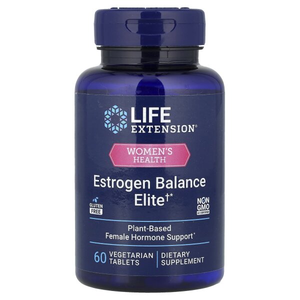 Life Extension, Estrogen-Balance-Elite, 60 pflanzliche Tabletten