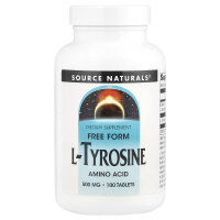 Source Naturals, L-Tyrosin, 500 mg, 100 Tabletten - DE...