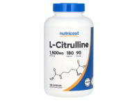 Nutricost, L- Citrulline, L-Citrullin, 180 Kapseln (750...