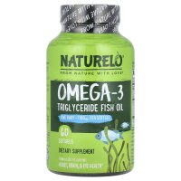 NATURELO, Omega-3-Triglycerid-Fischöl, 1.100 mg, 60...