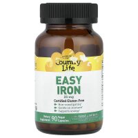 Country Life, Easy Iron, 25 mg, 90 vegane Kapseln - DE Versand via DHL