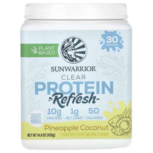 Sunwarrior, Clear Protein Refresh, klarer Protein-Refresh, Ananas-Kokosnuss, 420 g