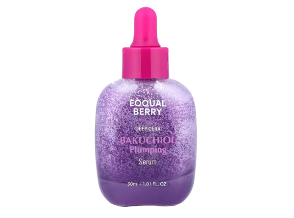 EQQUALBERRY, Deep Cera Bakuchiol Plumping Serum, aufpolsterndes Serum mit Bakuchiol, 30 ml