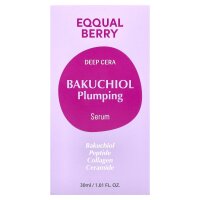 EQQUALBERRY, Deep Cera Bakuchiol Plumping Serum,...