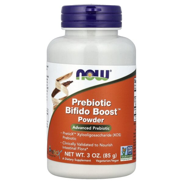 NOW Foods, Prebiotic Bifido Boost™ Powder, präbiotisches Bifido Boost™ Pulver, 85 g