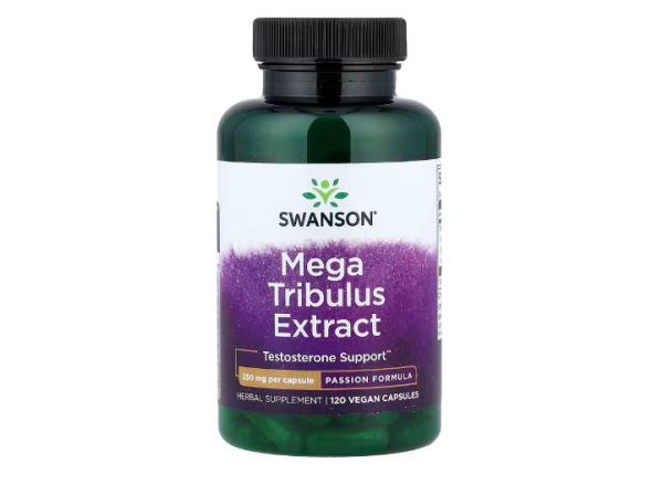 Swanson, Mega Tribulus Extract, Mega-Burzeldornextrakt, 250 mg, 120 vegane Kapseln