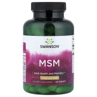 Swanson, MSM, 1.500 mg, 120 Tabletten - DE Versand via DHL