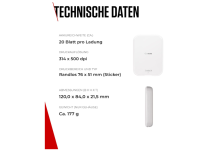 Canon Zoemini 2 perlweiß Mini Fotodrucker mobil tragbar unterwegs Hosentasche