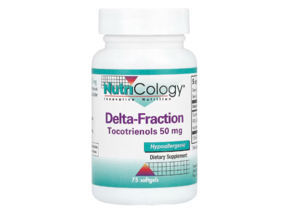 Nutricology, Delta-Fraktion, Tocotrienole, 75 Weichkapseln (50 mg pro Weichkapsel)