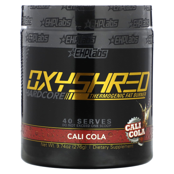 EHPlabs, OxyShred Hardcore, thermogener Fettverbrenner, Cali-Cola, 276 g