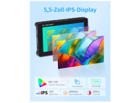 FEELWORLD F5PROX Kamera Field Monitor 5.5 Zoll 1600Nit Touchscreen Einbausatz