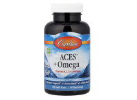 Carlson, ACES® + Omega, 60 Weichkapseln - DE Versand...
