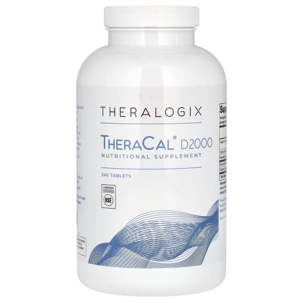 Theralogix, TheraCal D2000, 360 Tabletten - DE Versand via DHL